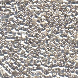 DB551 -11/0 Delica Bead Silver Plated- 1,6mm - Hole : 0,8mm (5gr) 1 DB551 -11/0 Delica Bead Silver Plated- 1,6mm - Hole : 0,8mm (5gr)