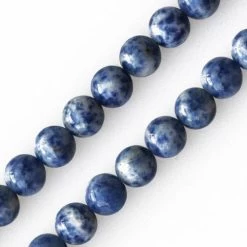 Perles Rondes Sodalite Du Bresil 6mm Sur Fil (1)