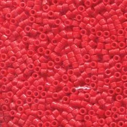 DB723 -11/0 Delica Bead Opaque Dark Cranberry- 1,6mm - Hole : 0,8mm (5gr)