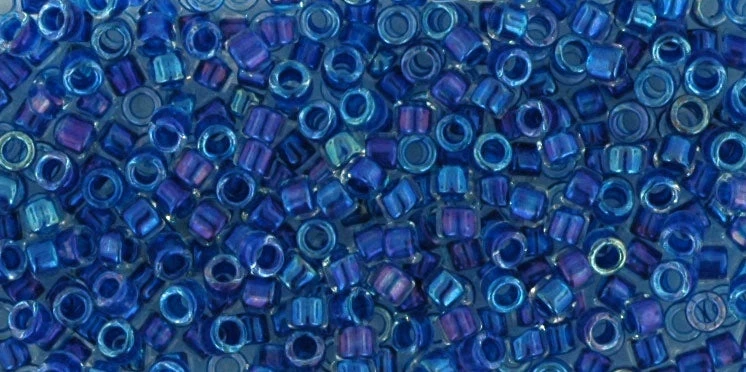 Cc189- Toho Treasure Beads 11/0 Caribbean Blue Lined (5gr) 1 Cc189- Toho Treasure Beads 11/0 Caribbean Blue Lined (5gr)
