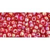 Cc165c - Perles De Rocaille Toho 8/0 Transparent Rainbow Ruby (10g)