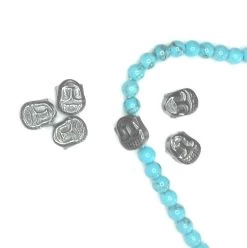 Bouddha Perles En Hématite Reconstituée Noir 8x7x4mm (4)