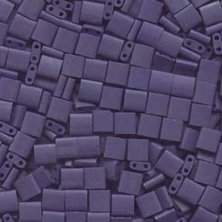 Cc2075 - Perles Miyuki Tila Mat Cobalt 5mm (25 Beads)