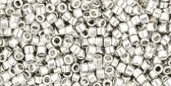 Cc714 - Toho Treasure Beads 11/0 Metallic Silver (5g)