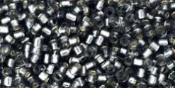Cc29b - Perles Toho Treasure 11/0 Silver Lined Grey (5g)
