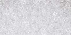 Cc1 - Perles Toho Treasure 11/0 Transparent Crystal (5g)