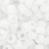 Cc41f - Perles De Rocaille Toho 8/0 Opaque Frosted White (10g)