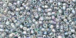 Cc176 - Perles Toho Treasure 11/0 Trans Rainbow Black Diamond (5g)