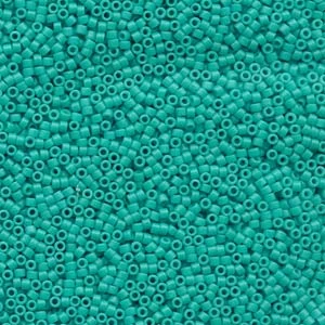 DB793 -11/0 Delica Bead Opaque MATTE TURQUOISE- 1,6mm - Hole : 0,8mm (5gr) 1 DB793 -11/0 Delica Bead Opaque MATTE TURQUOISE- 1,6mm - Hole : 0,8mm (5gr)