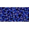 Cc28 - Perles De Rocaille Toho 8/0 Silver Lined Cobalt (10g)