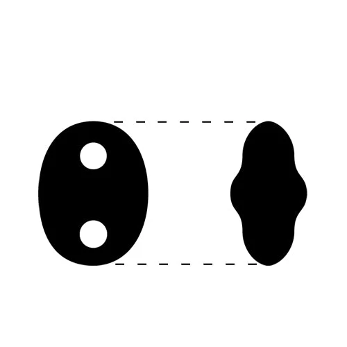 Perles Super Duo 2.5x5mm Jet (10g) 2 Perles Super Duo 2.5x5mm Jet (10g) – Image 2