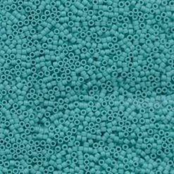 DB759 -11/0 Delica Bead Opaque MATTE TURQUOISE- 1,6mm - Hole : 0,8mm (5gr)