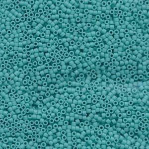 DB759 -11/0 Delica Bead Opaque MATTE TURQUOISE- 1,6mm - Hole : 0,8mm (5gr) 1 DB759 -11/0 Delica Bead Opaque MATTE TURQUOISE- 1,6mm - Hole : 0,8mm (5gr)