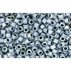 Cc612 - Perles Toho Treasure 11/0 Matt Colour Gun Métal (5g)