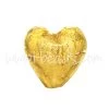 Perle De Murano Coeur Cristal Et Or 10mm (1)