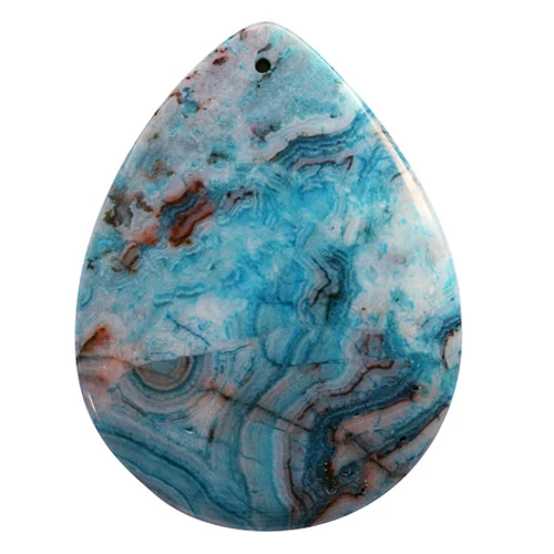 Pendentif Poire Crazy Lace Agate Bleu 3.8x5cm (1) 1 Pendentif Poire Crazy Lace Agate Bleu 3.8x5cm (1)