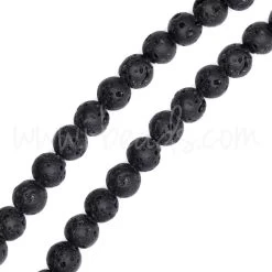Perles Pierre De Lave 4mm (1)