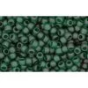 Cc939F - Toho Beads 15/0 Round Transparent Frosted Green Emerald (5gr)