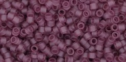 Cc6bf - Toho Treasure Beads 11/0 Transparent Frosted Medium Amethyst (5g)