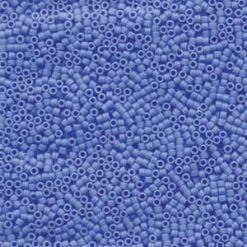 DB1588 -11/0 Opaque MATTE Cyan Blue - 1,6mm - Hole : 0,8mm (5gr)