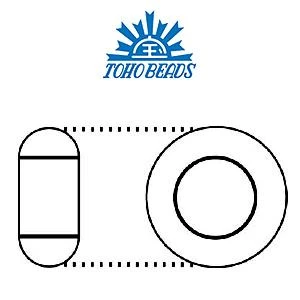 Cc942 - Perles De Rocaille Toho 6/0 Transparent Sapphire (10g) 2 Cc942 - Perles De Rocaille Toho 6/0 Transparent Sapphire (10g) – Image 2