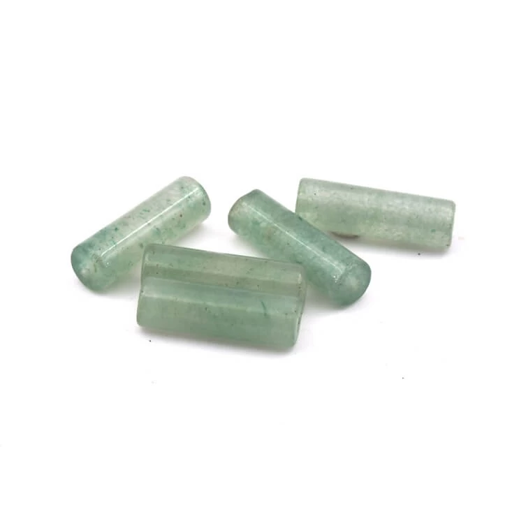 Perles Cylindre En Aventurine 13x4mm - Trou : 1mm (5) 1 Perles Cylindre En Aventurine 13x4mm - Trou : 1mm (5)